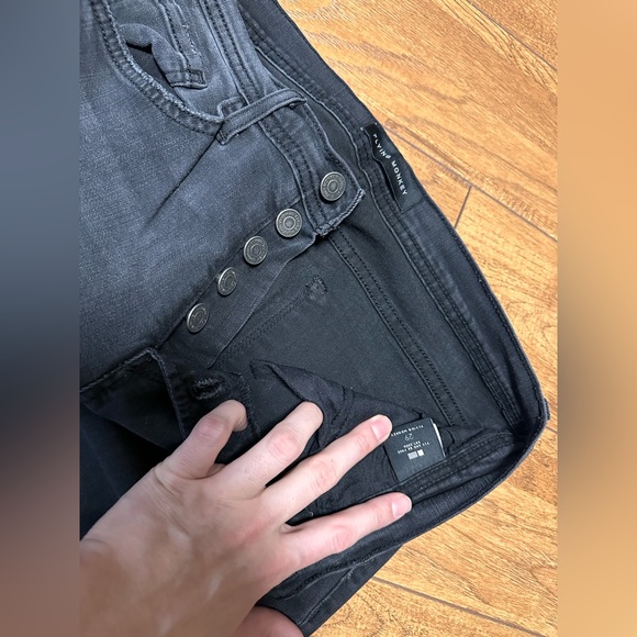 3 Pairs Flying Monkey Skinny Jeans 30,29,29 - Picture 9 of 9